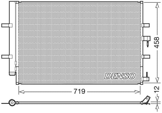 Denso Aircon Condenser DCN10036