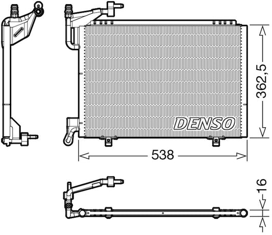 Denso Aircon Condenser DCN10042