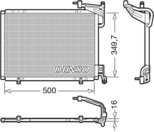 Denso Aircon Condenser DCN10054