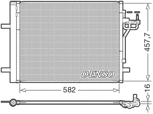 Denso Aircon Condenser DCN10056