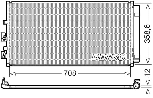 Denso Aircon Condenser DCN10062