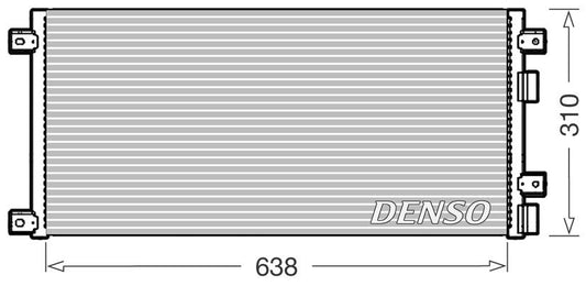 Denso Aircon Condenser DCN12006