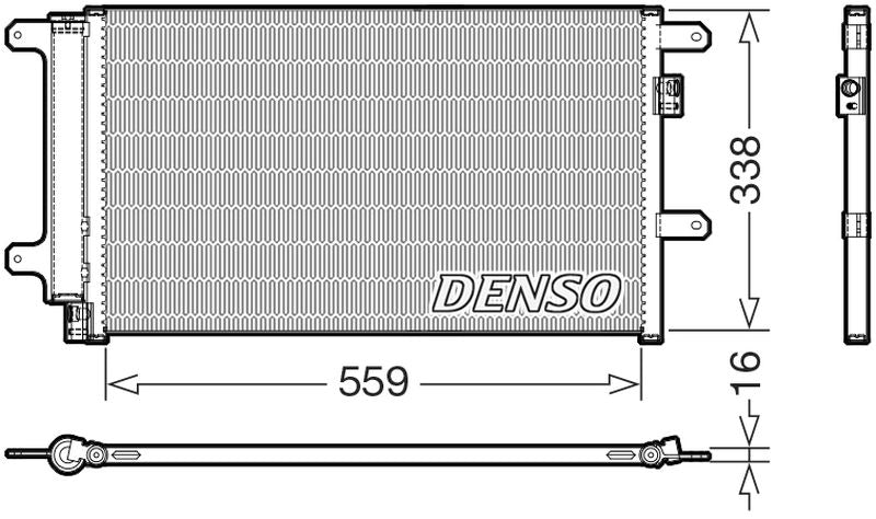 Denso Aircon Condenser DCN12007