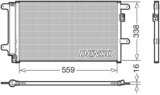 Denso Aircon Condenser DCN12007