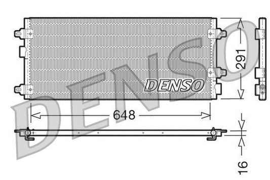 Denso Aircon Condenser DCN13003