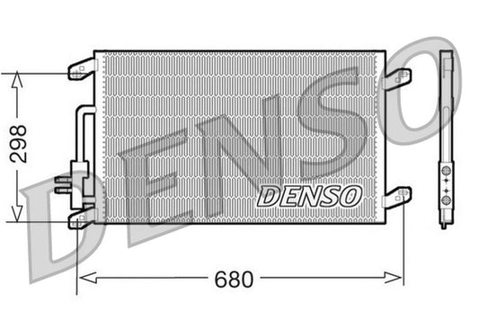 Denso Aircon Condenser DCN13016
