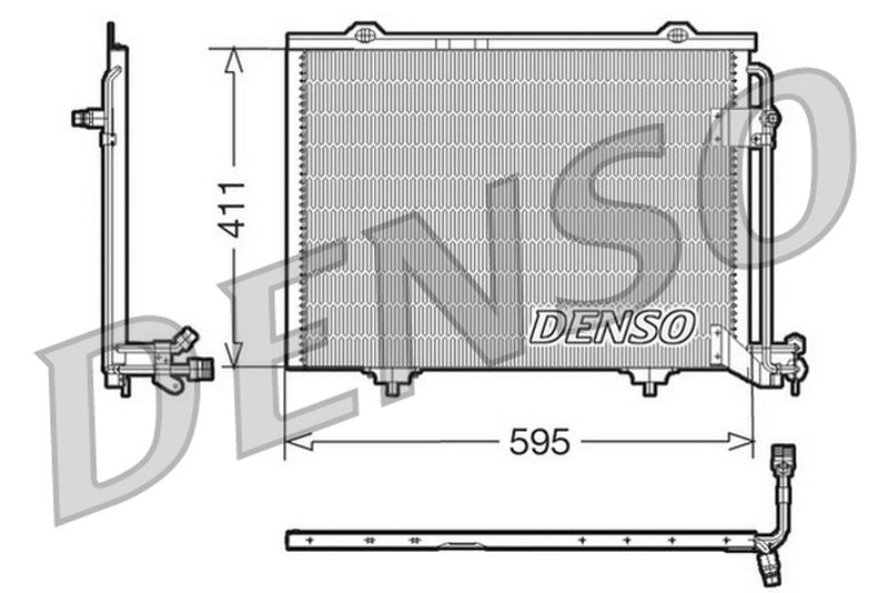 Denso Aircon Condenser DCN17011