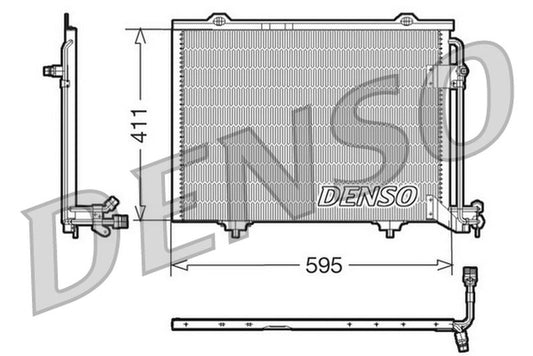 Denso Aircon Condenser DCN17011