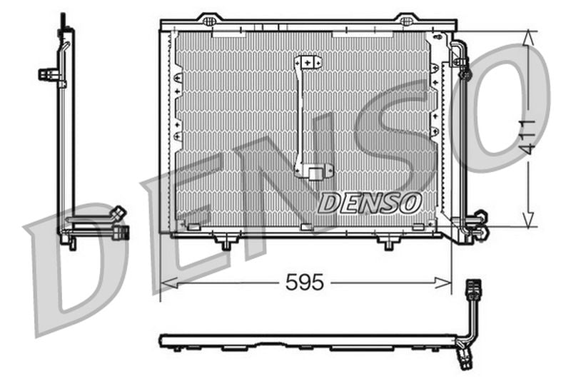 Denso Aircon Condenser DCN17013