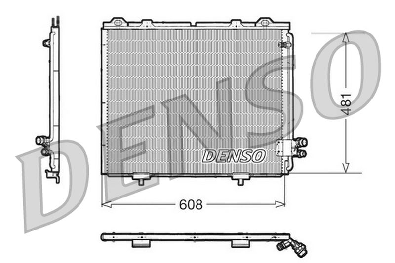 Denso Aircon Condenser DCN17017