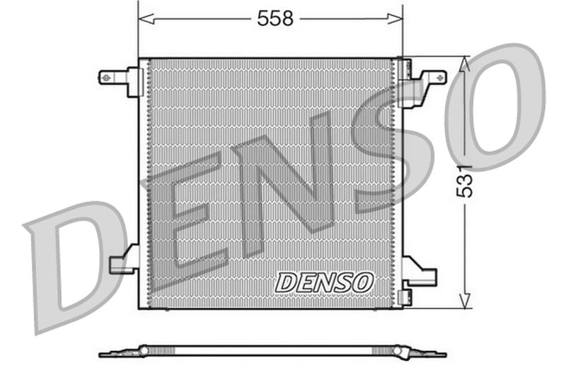 Denso Aircon Condenser DCN17022
