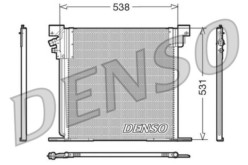 Denso Aircon Condenser DCN17030