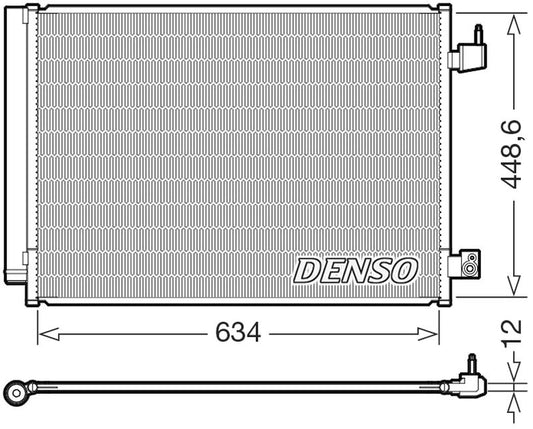 Denso Aircon Condenser DCN17031