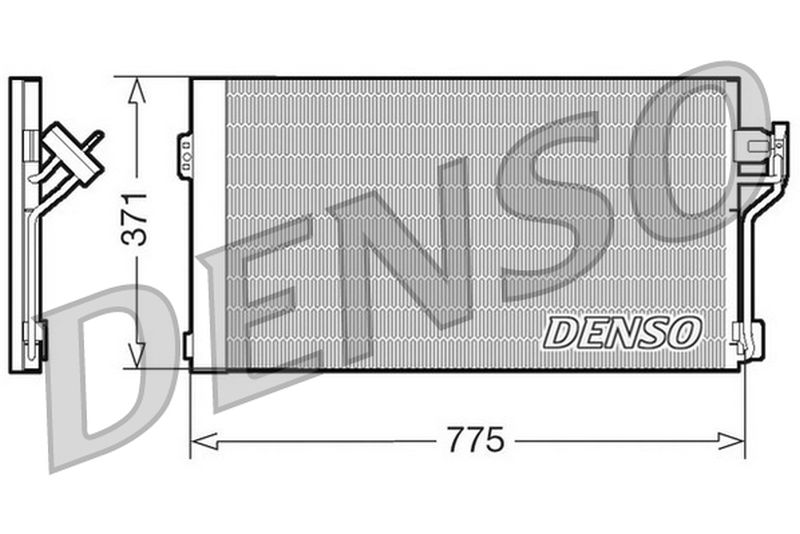 Denso Aircon Condenser DCN17050