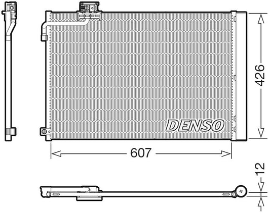 Denso Aircon Condenser DCN17064
