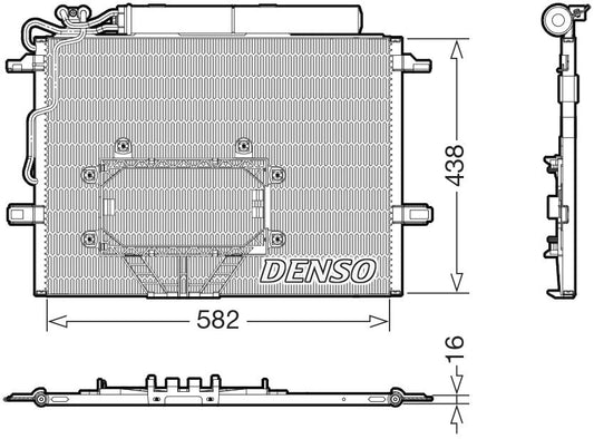 Denso Aircon Condenser DCN17065