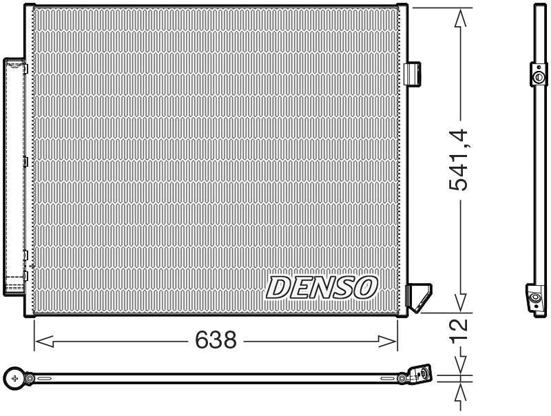 Denso Aircon Condenser DCN17066