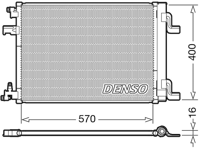 Denso Aircon Condenser DCN20001