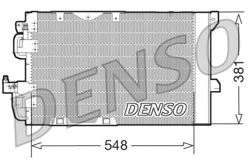 Denso Aircon Condenser DCN20005
