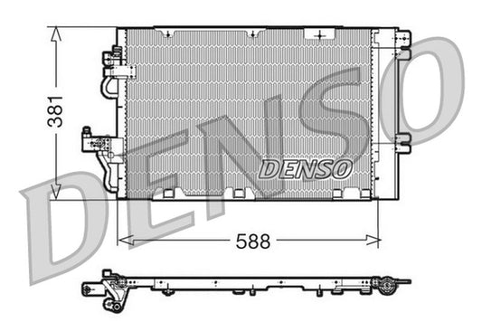 Denso Aircon Condenser DCN20010