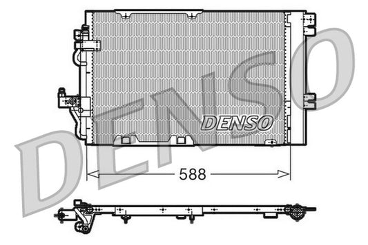 Denso Aircon Condenser DCN20011