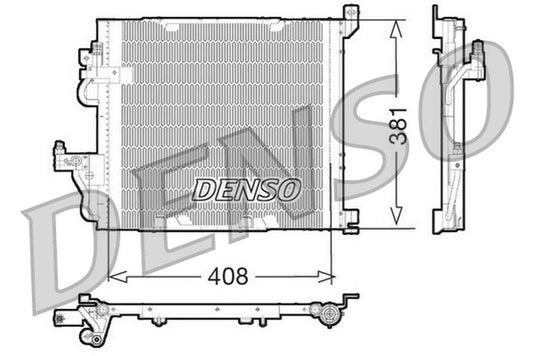 Denso Aircon Condenser DCN20012