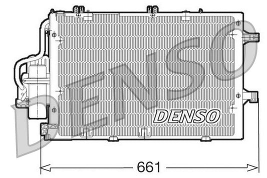 Denso Aircon Condenser DCN20015