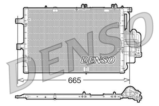 Denso Aircon Condenser DCN20017