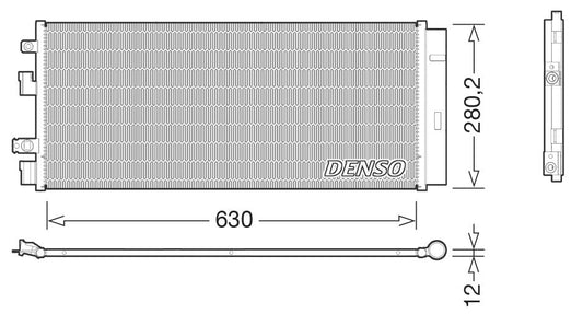 Denso Aircon Condenser DCN20018