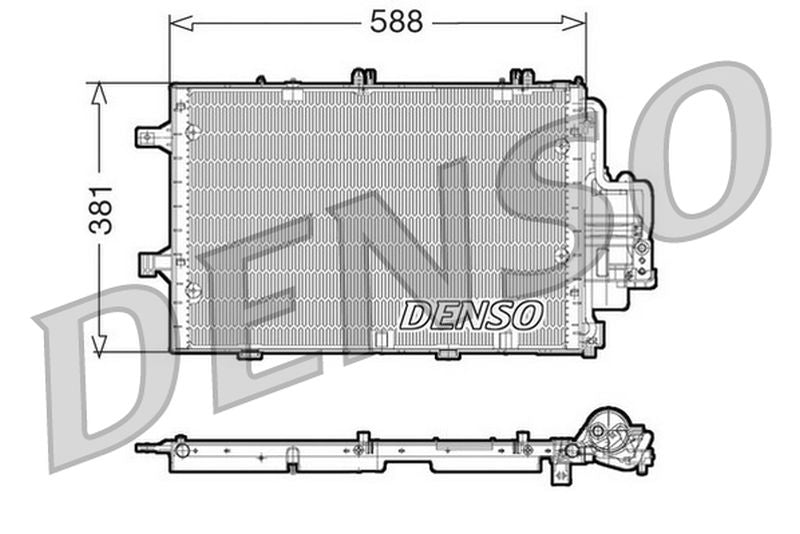 Denso Aircon Condenser DCN20020