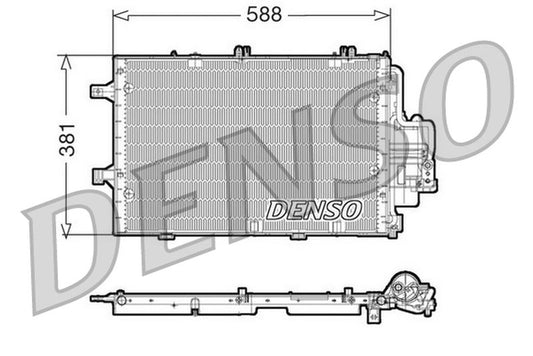 Denso Aircon Condenser DCN20020