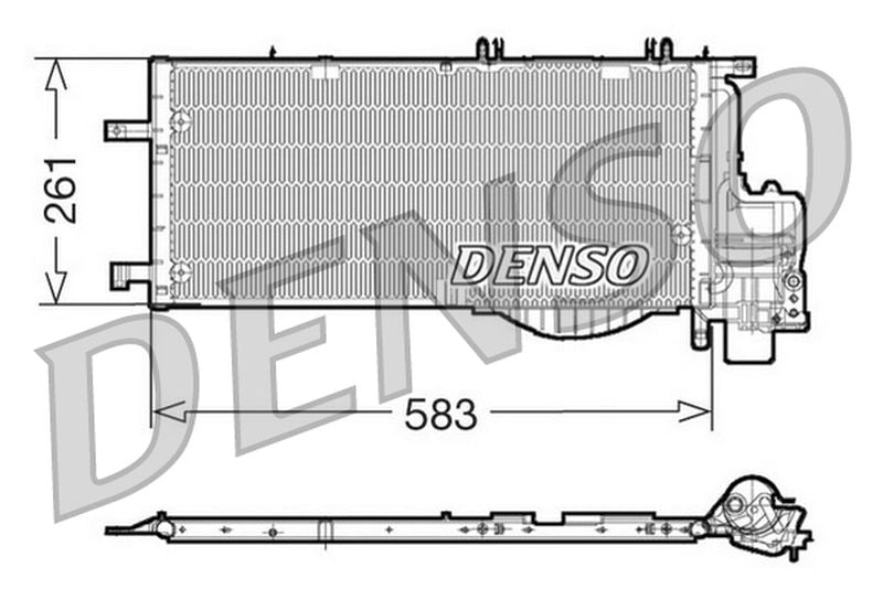 Denso Aircon Condenser DCN20022