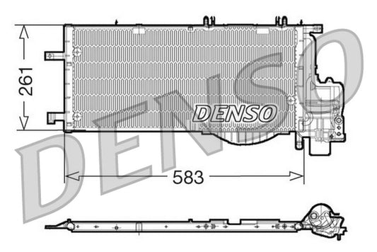 Denso Aircon Condenser DCN20022