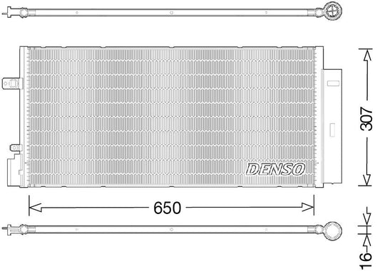 Denso Aircon Condenser DCN20024