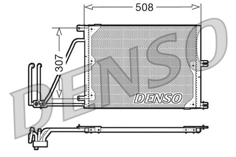 Denso Aircon Condenser DCN20030