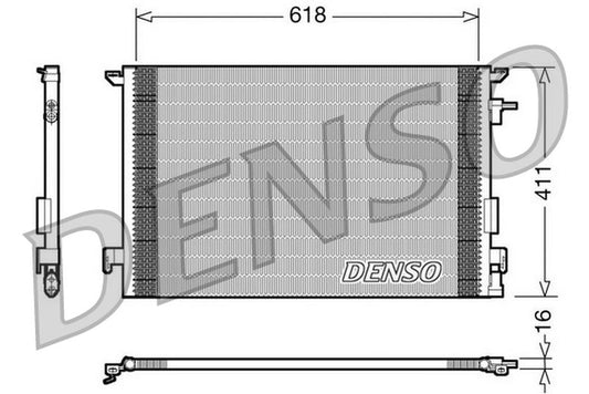 Denso Aircon Condenser DCN20031