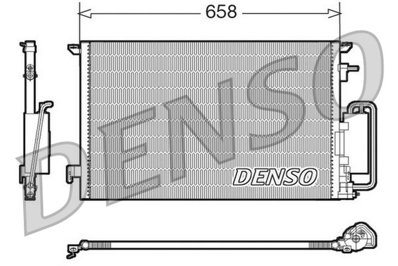 Denso Aircon Condenser DCN20032