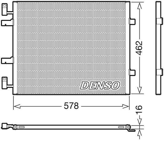 Denso Aircon Condenser DCN20041