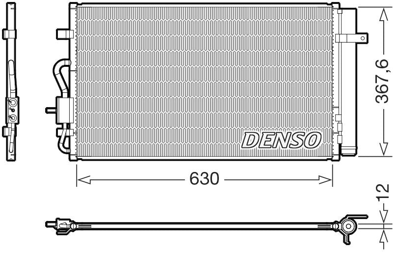 Denso Aircon Condenser DCN20050