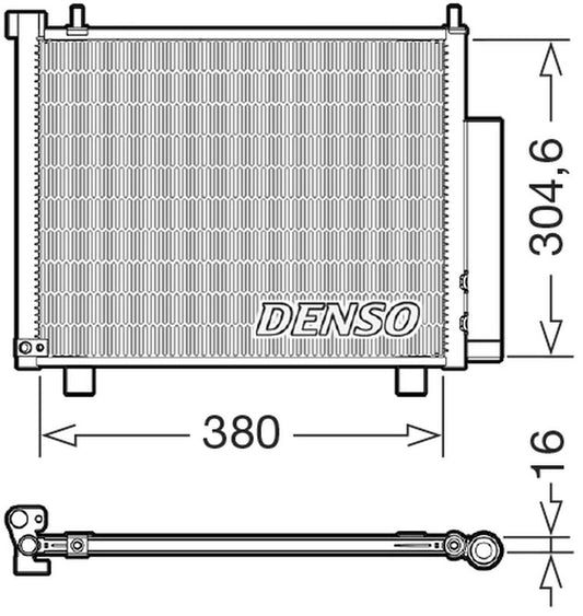 Denso Aircon Condenser DCN20051