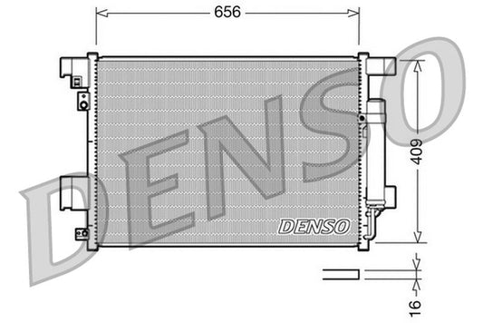 Denso Aircon Condenser DCN21001