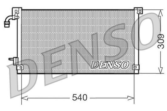 Denso Aircon Condenser DCN21004