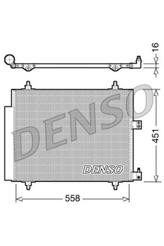 Denso Aircon Condenser DCN21005