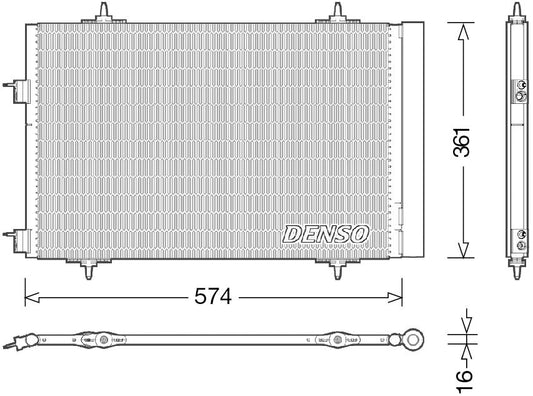 Denso Aircon Condenser DCN21020
