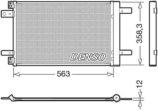 Denso Aircon Condenser DCN21032