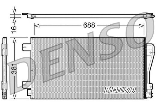 Denso Aircon Condenser DCN23014