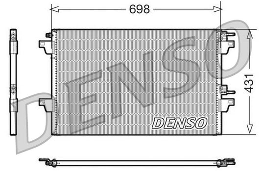 Denso Aircon Condenser DCN23021