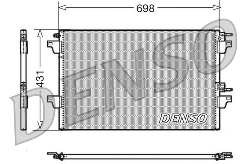 Denso Aircon Condenser DCN23022