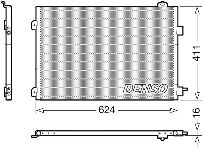 Denso Aircon Condenser DCN23027