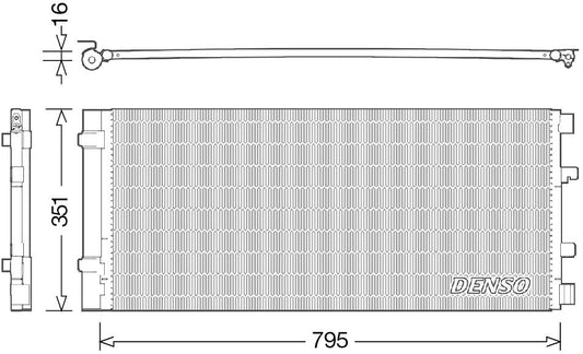 Denso Aircon Condenser DCN23037